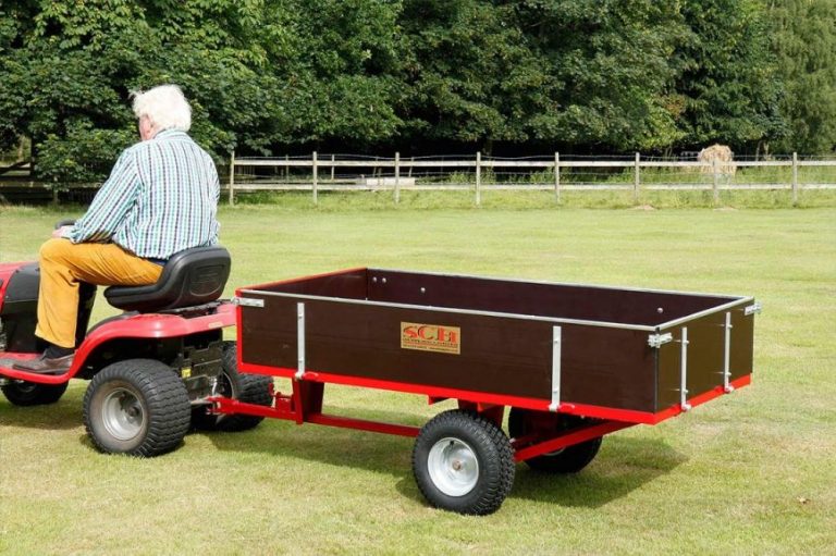 A Lawnmower Trailer These Are Your Transport Options Garden Tool